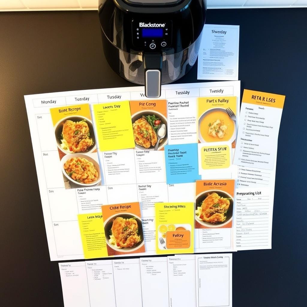 Meal planning calendar with air fryer recipes Meal planning calendar with air fryer recipes